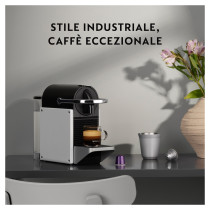DeLonghi Kaffeemaschine Nespresso Pixie EN127.BL silber schwarz — Buy in Cyprus with Fast Delivery