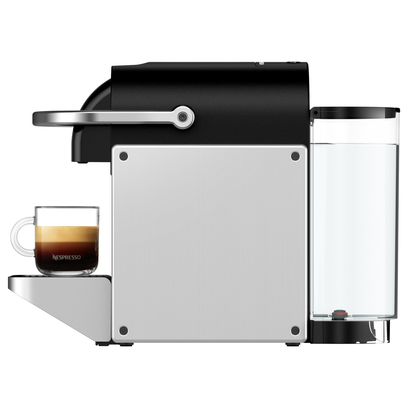 DeLonghi Kaffeemaschine Nespresso Pixie EN127.BL silber schwarz — Buy in Cyprus with Fast Delivery