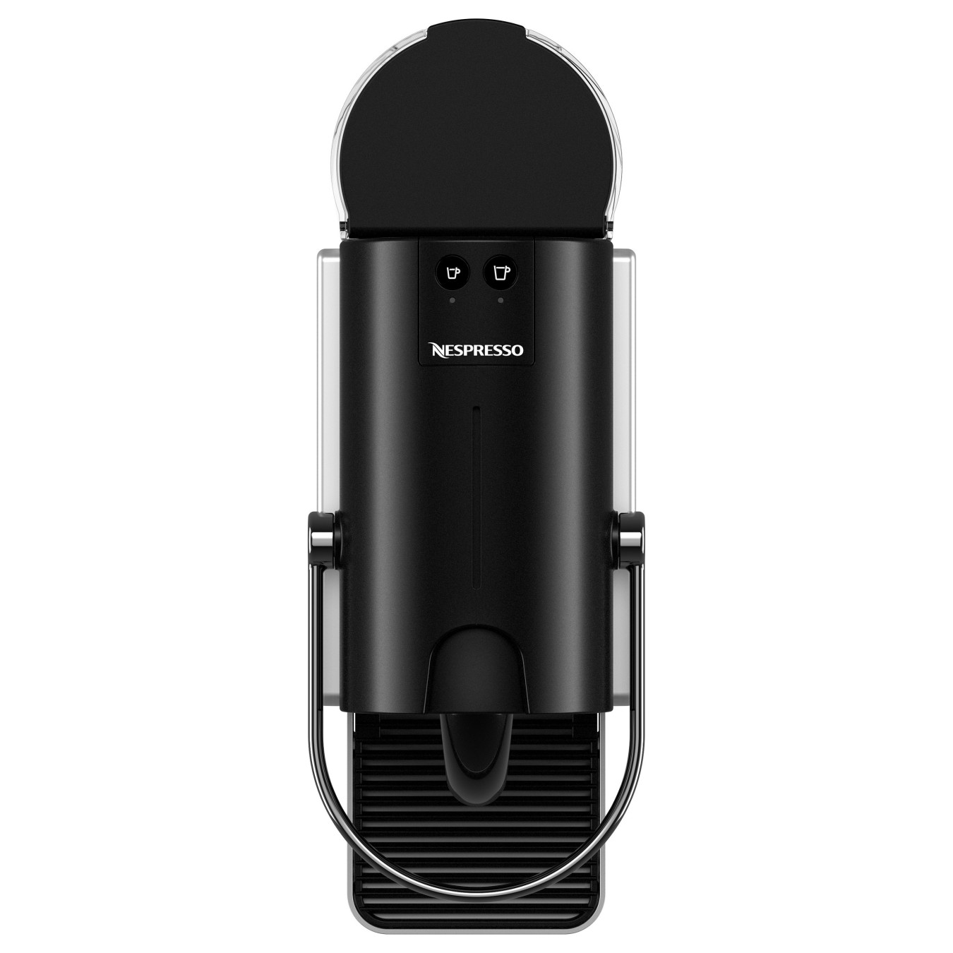 DeLonghi Kaffeemaschine Nespresso Pixie EN127.BL silber schwarz — Buy in Cyprus with Fast Delivery