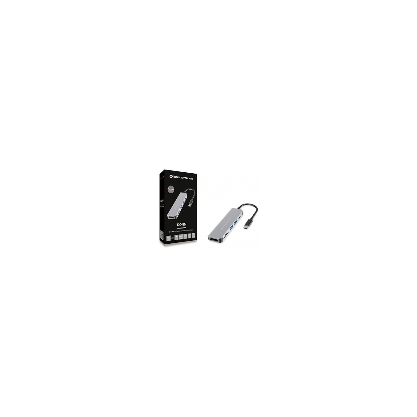 CONCEPTRONIC Dock USB-C- to HDMI.2xUSB-A3.0.60WPD.+ 15cm gr — Buy in Cyprus with Fast Delivery