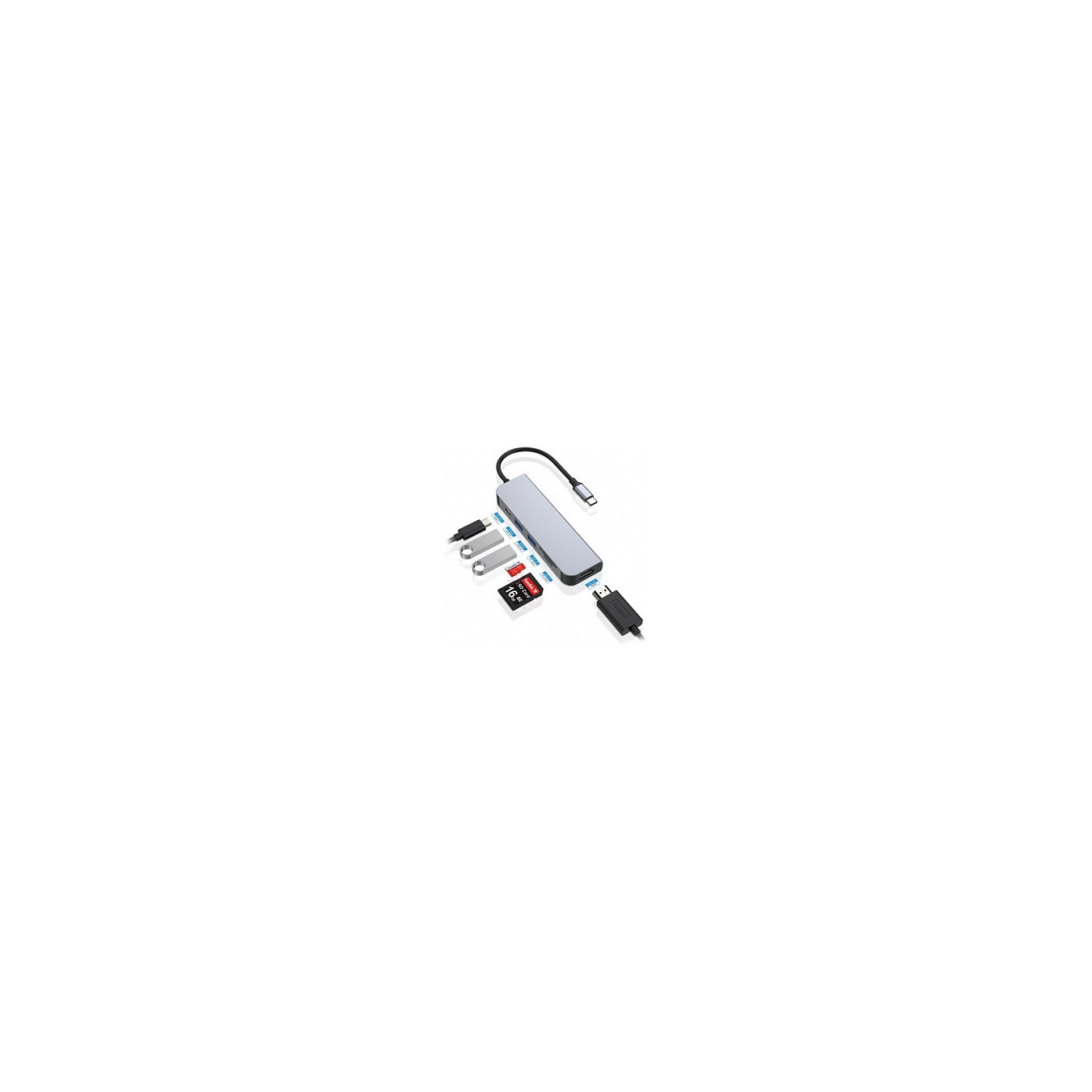 CONCEPTRONIC Dock USB-C- to HDMI.2xUSB-A3.0.60WPD.+ 15cm gr — Buy in Cyprus with Fast Delivery