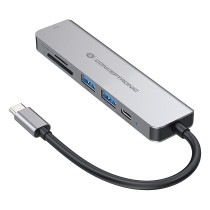 CONCEPTRONIC Dock USB-C- to HDMI.2xUSB-A3.0.60WPD.+ 15cm gr — Buy in Cyprus with Fast Delivery
