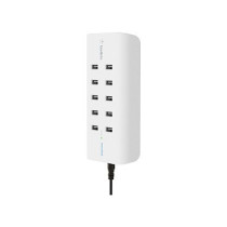 Belkin 10-Port USB-Ladestation.120W. 2.4A pro Port. Weiß — Buy in Cyprus with Fast Delivery