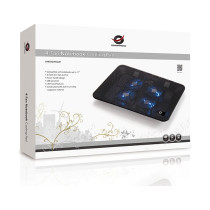 CONCEPTRONIC 4-Fan USB-A2.0 Laptop-Kühlpad 25Kg 15.6' sw — Buy in Cyprus with Fast Delivery