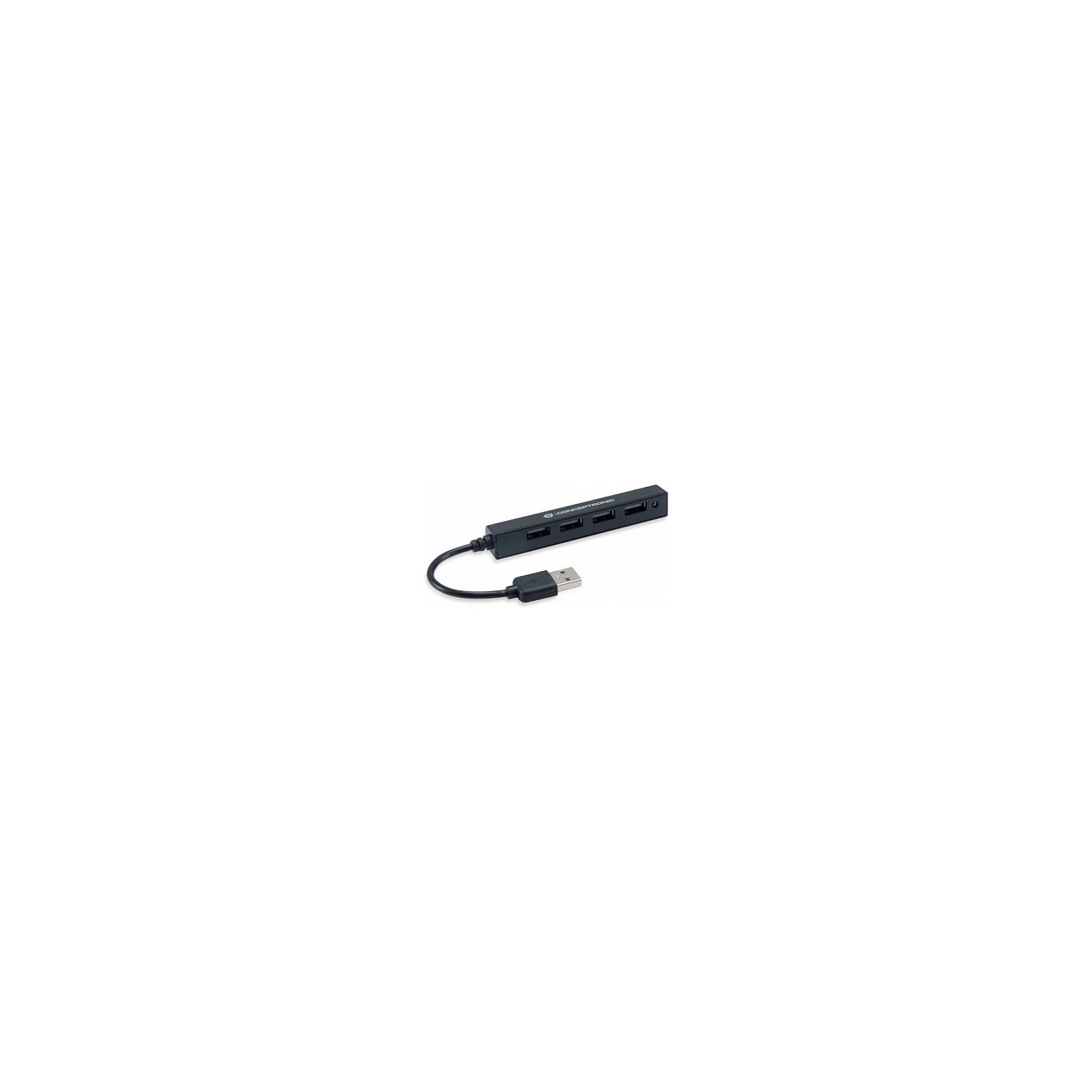 CONCEPTRONIC 4-Port Hub USB-A2.0- to 4xA2.0 schlank o.Netz. sw — Buy in Cyprus with Fast Delivery