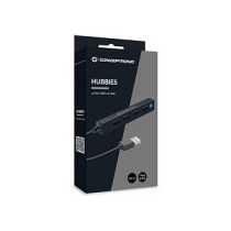 CONCEPTRONIC 4-Port Hub USB-A2.0- to 4xA2.0 schlank o.Netz. sw — Buy in Cyprus with Fast Delivery
