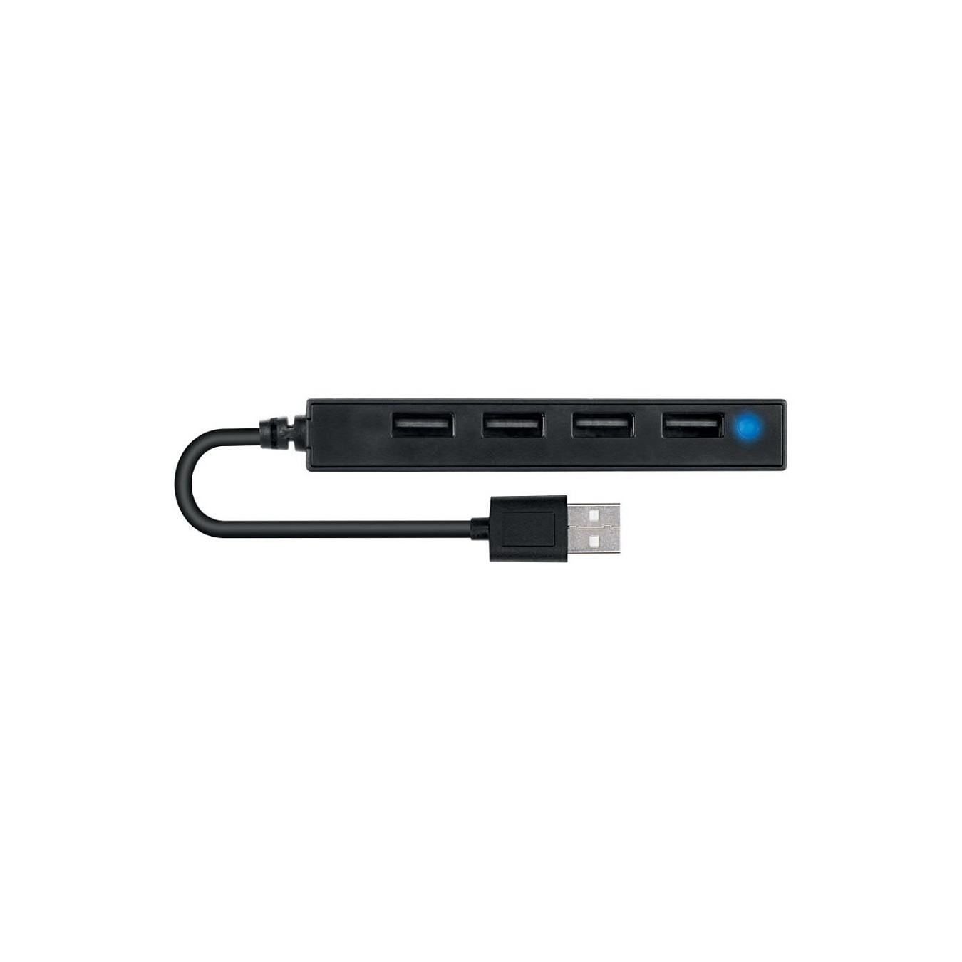CONCEPTRONIC 4-Port Hub USB-A2.0- to 4xA2.0 schlank o.Netz. sw — Buy in Cyprus with Fast Delivery