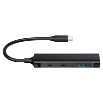 CONCEPTRONIC 4-Port Hub USB-C3.2Gen1- to 2xA3.0 2xC o.Netz. sw — Buy in Cyprus with Fast Delivery