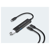 CONCEPTRONIC 4-Port Hub USB-C3.2Gen1- to 2xA3.0 2xC o.Netz. sw — Buy in Cyprus with Fast Delivery