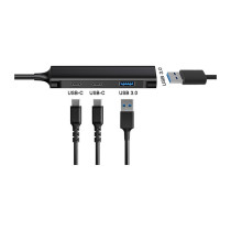 CONCEPTRONIC 4-Port Hub USB-C3.2Gen1- to 2xA3.0 2xC o.Netz. sw — Buy in Cyprus with Fast Delivery