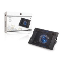 CONCEPTRONIC 1-Fan USB-A2.0 Laptop-Kühlpad 40Kg ERGO 17' sw — Buy in Cyprus with Fast Delivery