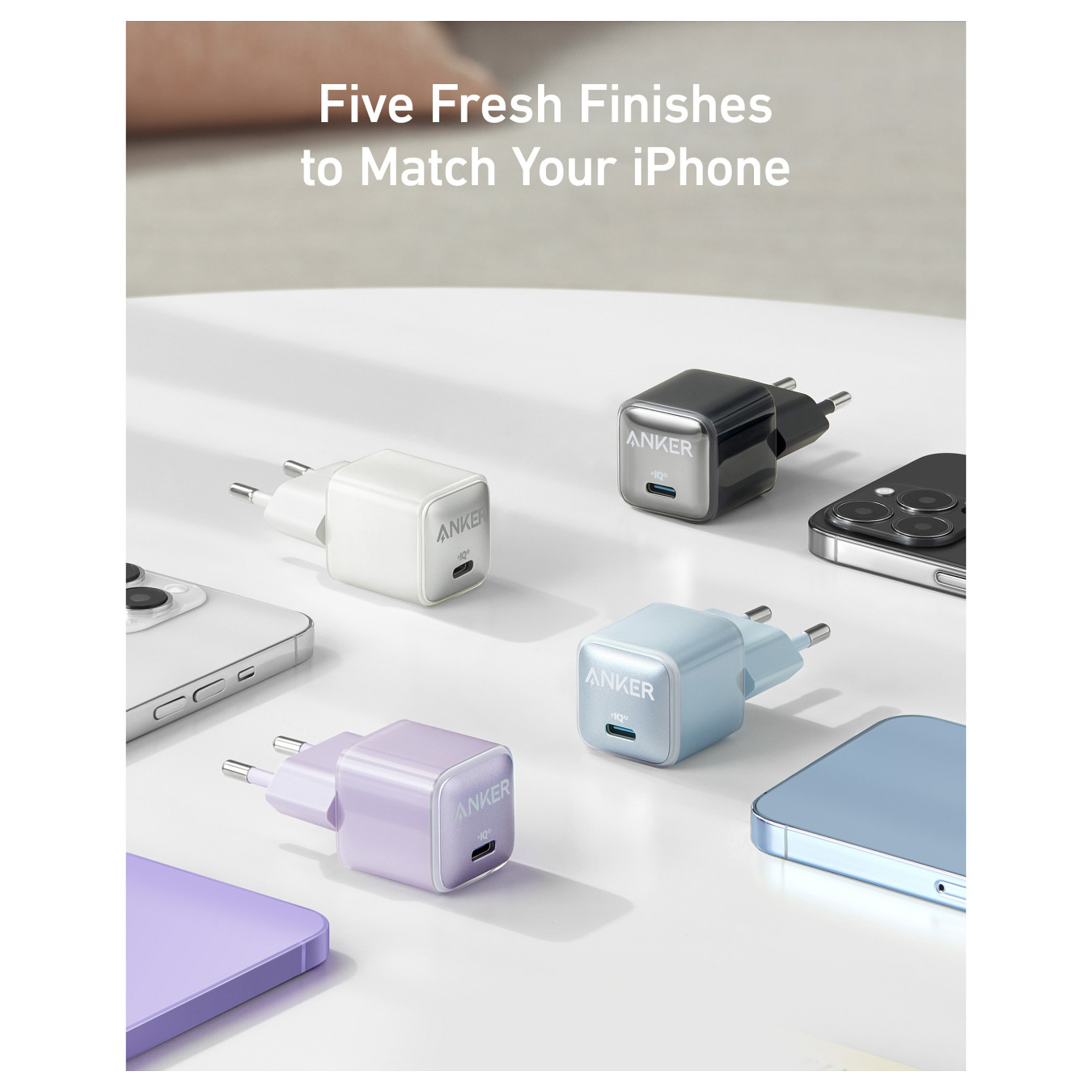 Anker 512 Nano Charger Pro 20W 1 x USB-C white — Buy in Cyprus with Fast Delivery