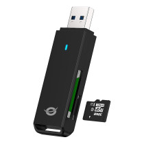 CONCEPTRONIC Kartenleser USB-A3.2- to TF Micro-SD3.0 schwarz — Buy in Cyprus with Fast Delivery