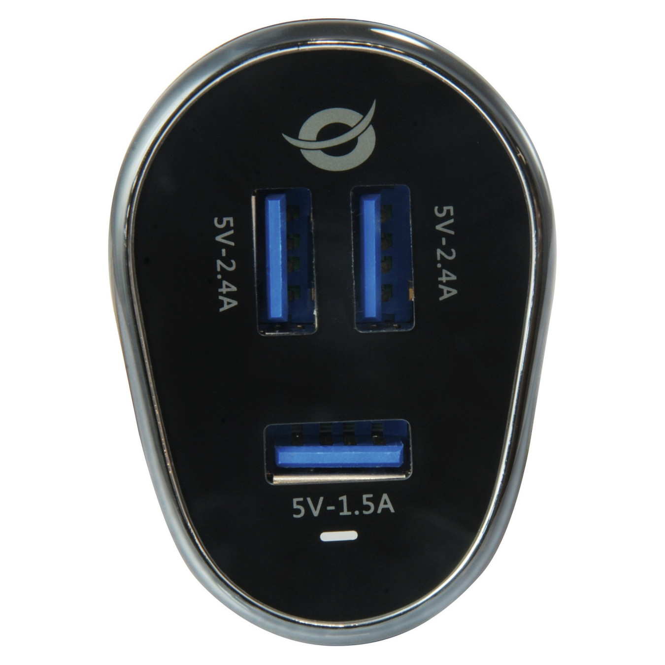 CONCEPTRONIC KFZ-Ladegerät 3-Port 3xUSB-A 31.5W sw — Buy in Cyprus with Fast Delivery