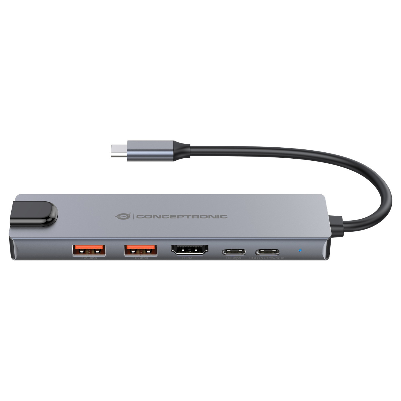 CONCEPTRONIC 6-1 Dock USB-C- to HDMI 2xUSB-A USB-C + 25cm si — Buy in Cyprus with Fast Delivery