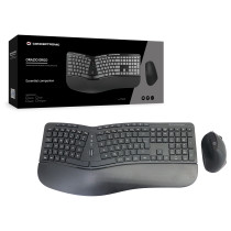 CONCEPTRONIC Wireless Keyboard+Mouse.ergo.Layout deutsch sw — Buy in Cyprus with Fast Delivery