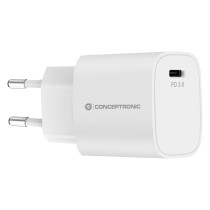 CONCEPTRONIC Ladegerät 1Port USB-C Top-Port 20WPD3.0 ws — Buy in Cyprus with Fast Delivery
