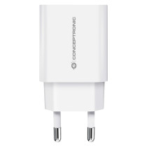CONCEPTRONIC Ladegerät 1Port USB-C Top-Port 20WPD3.0 ws — Buy in Cyprus with Fast Delivery