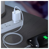 CONCEPTRONIC Ladegerät 1Port USB-C Top-Port 20WPD3.0 ws — Buy in Cyprus with Fast Delivery