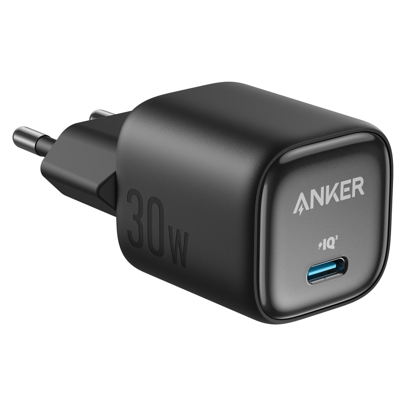 ANKER Charger 30W kompaktes GaN Schnellladegert 1x USB-C schwarz — Buy in Cyprus with Fast Delivery