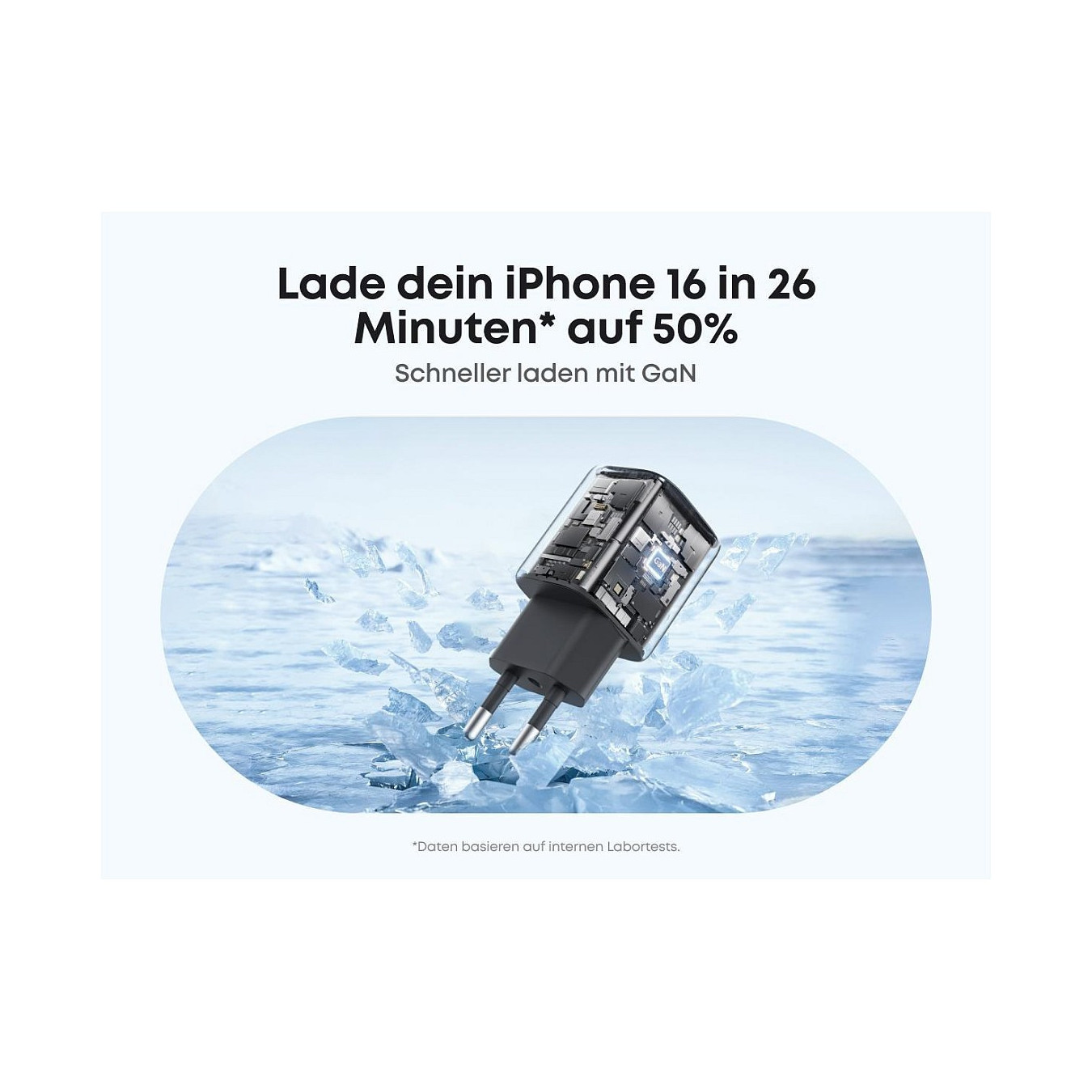 ANKER Charger 30W kompaktes GaN Schnellladegert 1x USB-C schwarz — Buy in Cyprus with Fast Delivery