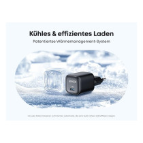 ANKER Charger 30W kompaktes GaN Schnellladegert 1x USB-C schwarz — Buy in Cyprus with Fast Delivery