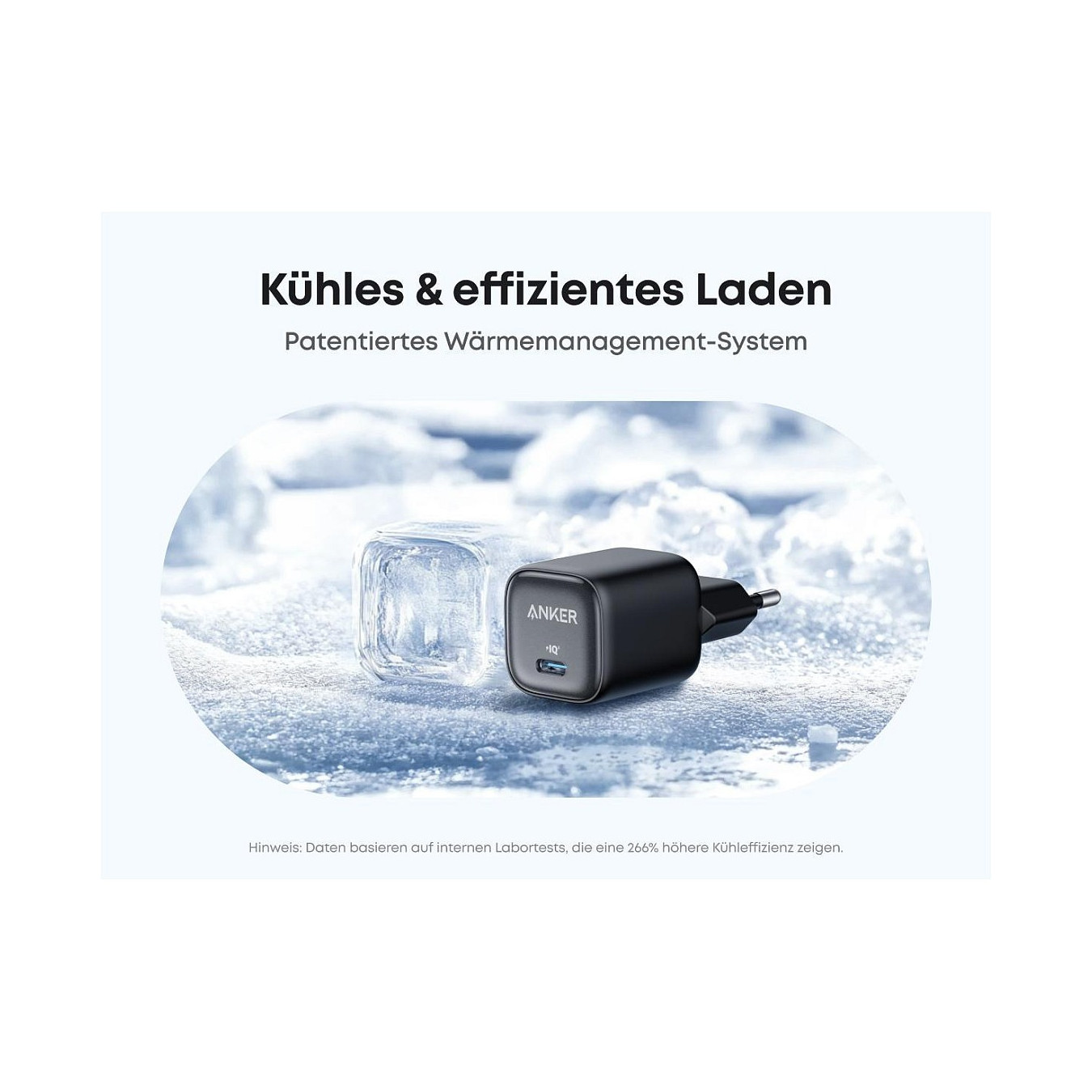 ANKER Charger 30W kompaktes GaN Schnellladegert 1x USB-C schwarz — Buy in Cyprus with Fast Delivery