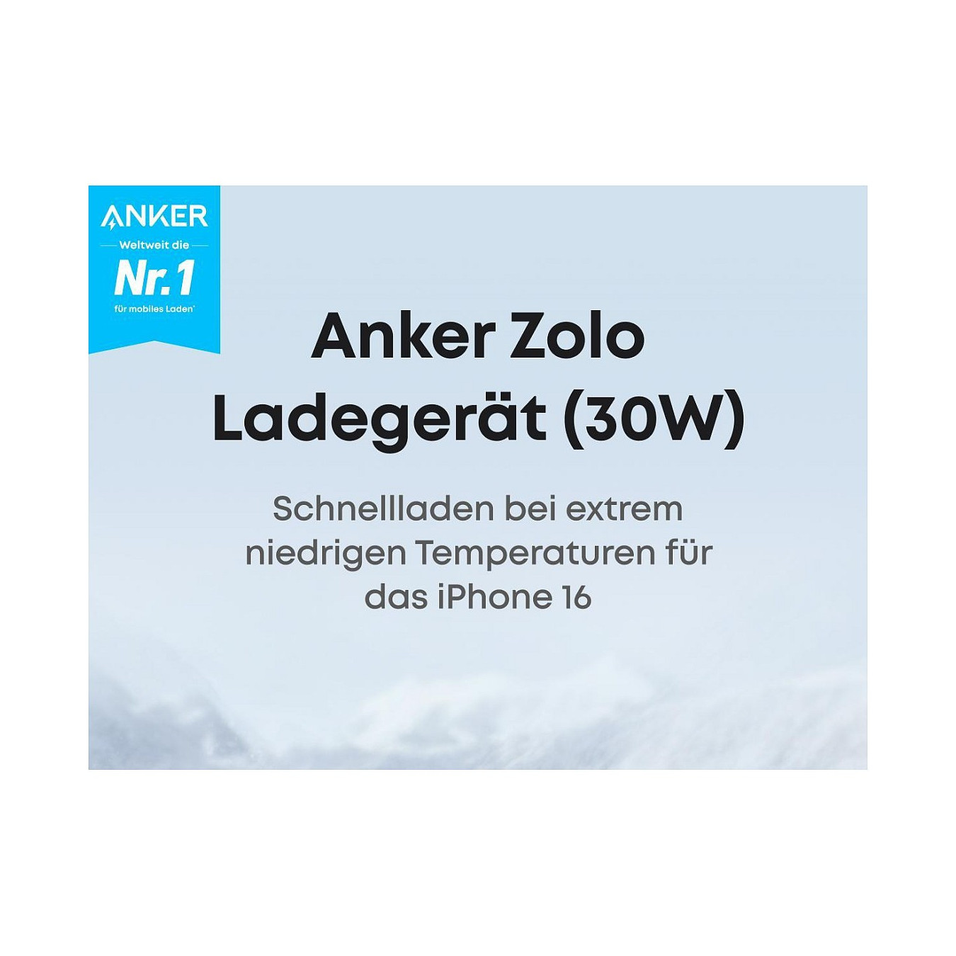 ANKER Charger 30W kompaktes GaN Schnellladegert 1x USB-C schwarz — Buy in Cyprus with Fast Delivery