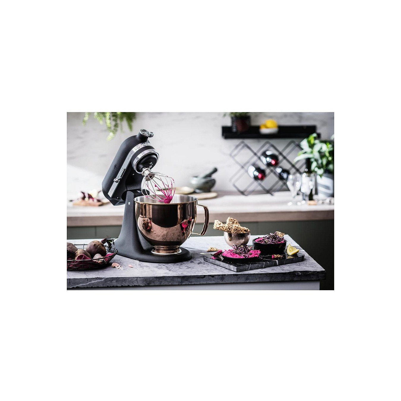 Kitchenaid 5KSM185PSEBK 4.8l Kchenmaschine. Trffel schwarz — Buy in Cyprus with Fast Delivery
