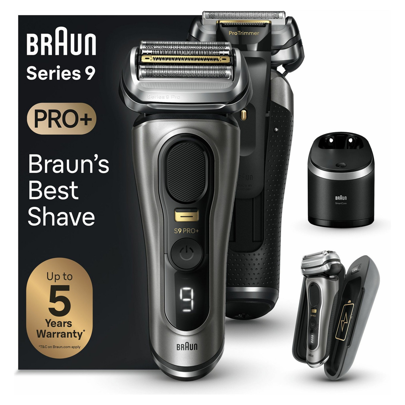 Braun Series 9 Pro+ Rasierer 9575cc Schwarz — Buy in Cyprus with Fast Delivery