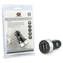 CONCEPTRONIC KFZ-Ladegerät 2-Port 2xUSB-A 10.5W sw — Buy in Cyprus with Fast Delivery