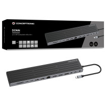 CONCEPTRONIC 14-1 Dock USB-C- to 2xHDMI DP 2xUSB-C + 18cm sw — Buy in Cyprus with Fast Delivery