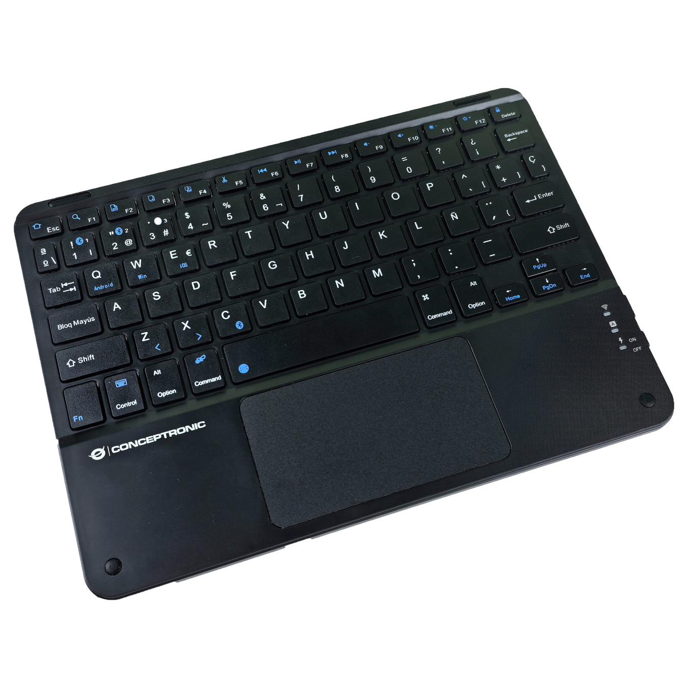 CONCEPTRONIC Wireless Tastatur. Layout spanisch 10' schwarz — Buy in Cyprus with Fast Delivery