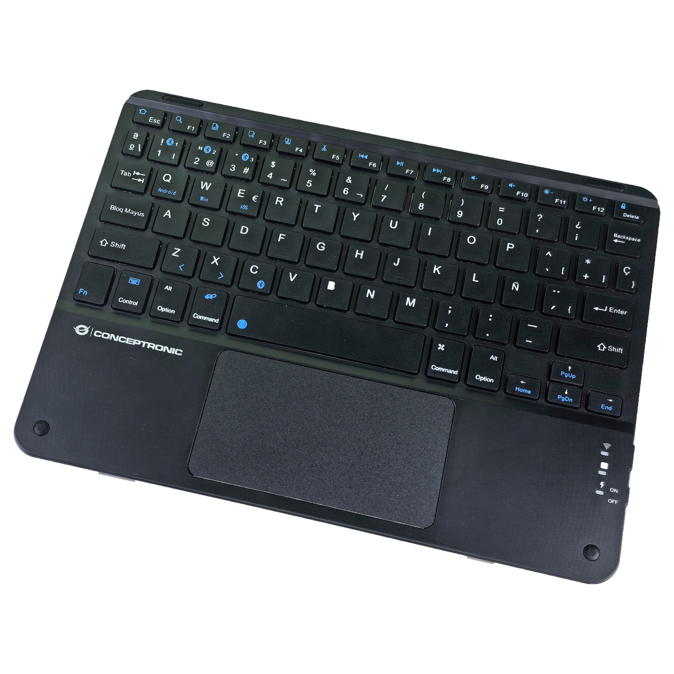 CONCEPTRONIC Wireless Tastatur. Layout spanisch 10' schwarz — Buy in Cyprus with Fast Delivery