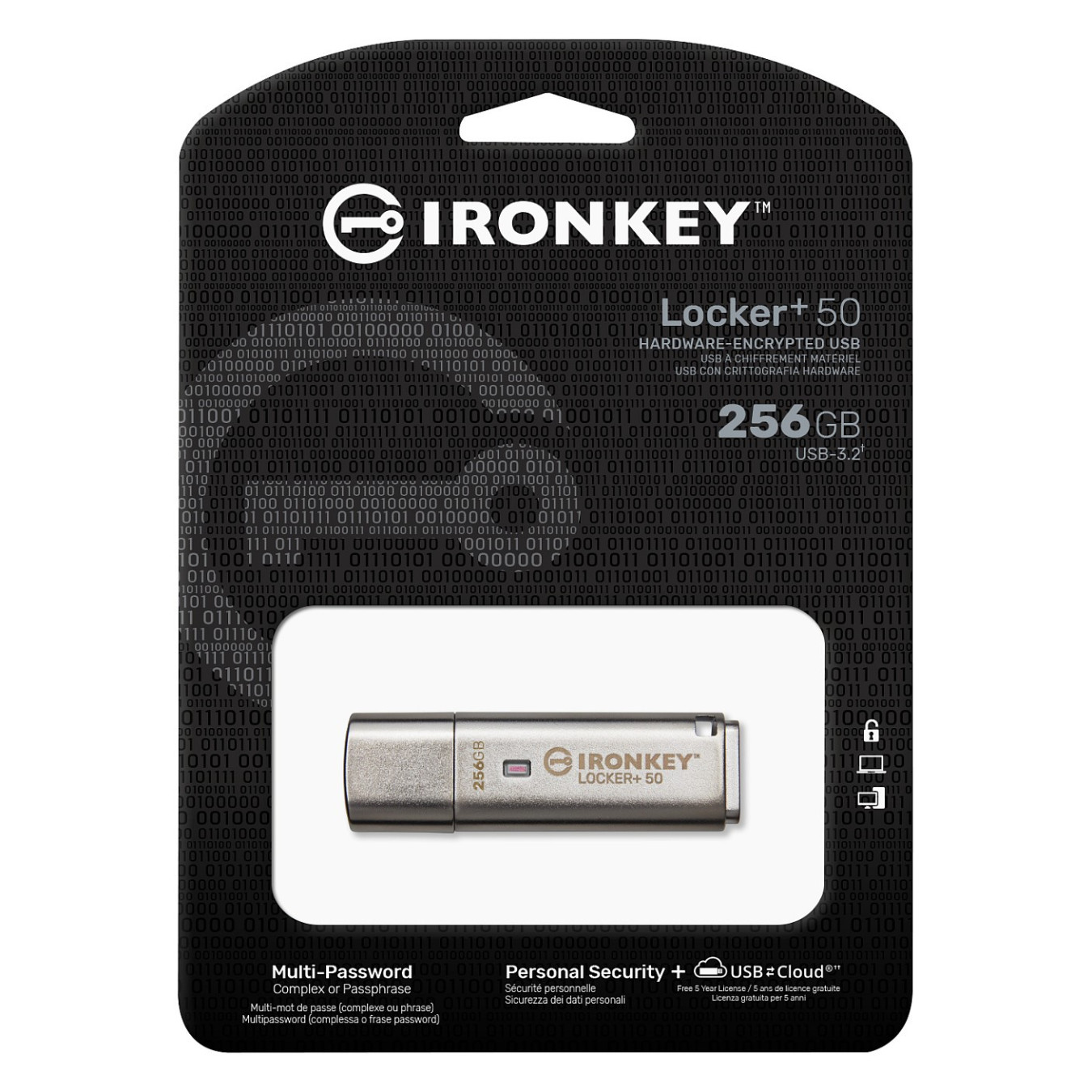 STICK USB-Stick 256GB Kingston IronKey Encryption retail — Buy in Cyprus with Fast Delivery