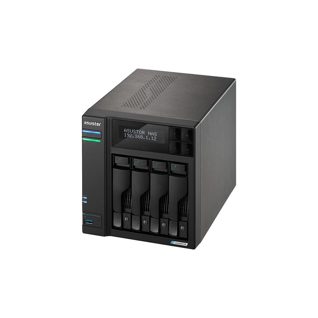 ASUSTOR Lockerstor NAS AS6704T 4-Bay — Buy in Cyprus with Fast Delivery