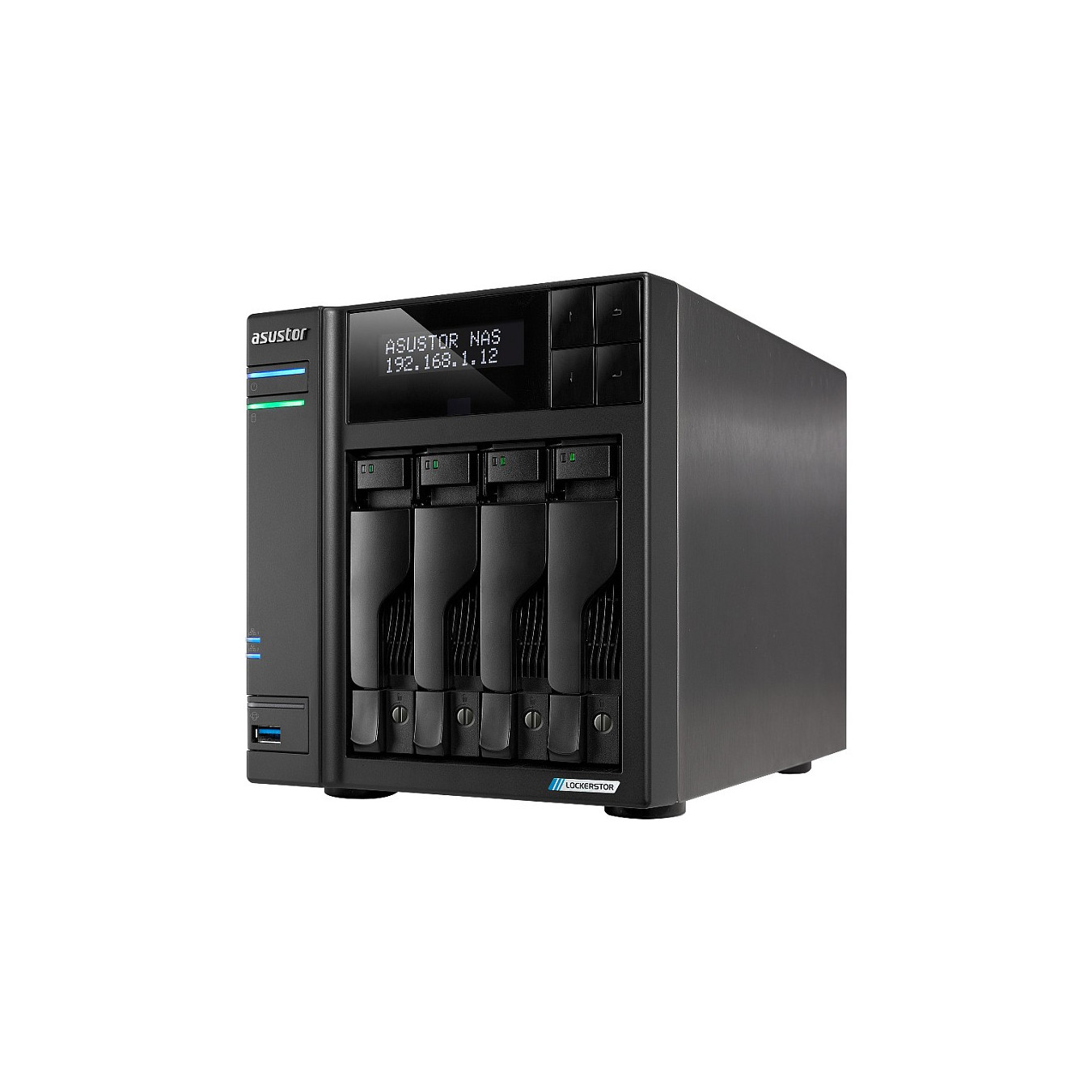 ASUSTOR Lockerstor NAS AS6704T 4-Bay — Buy in Cyprus with Fast Delivery