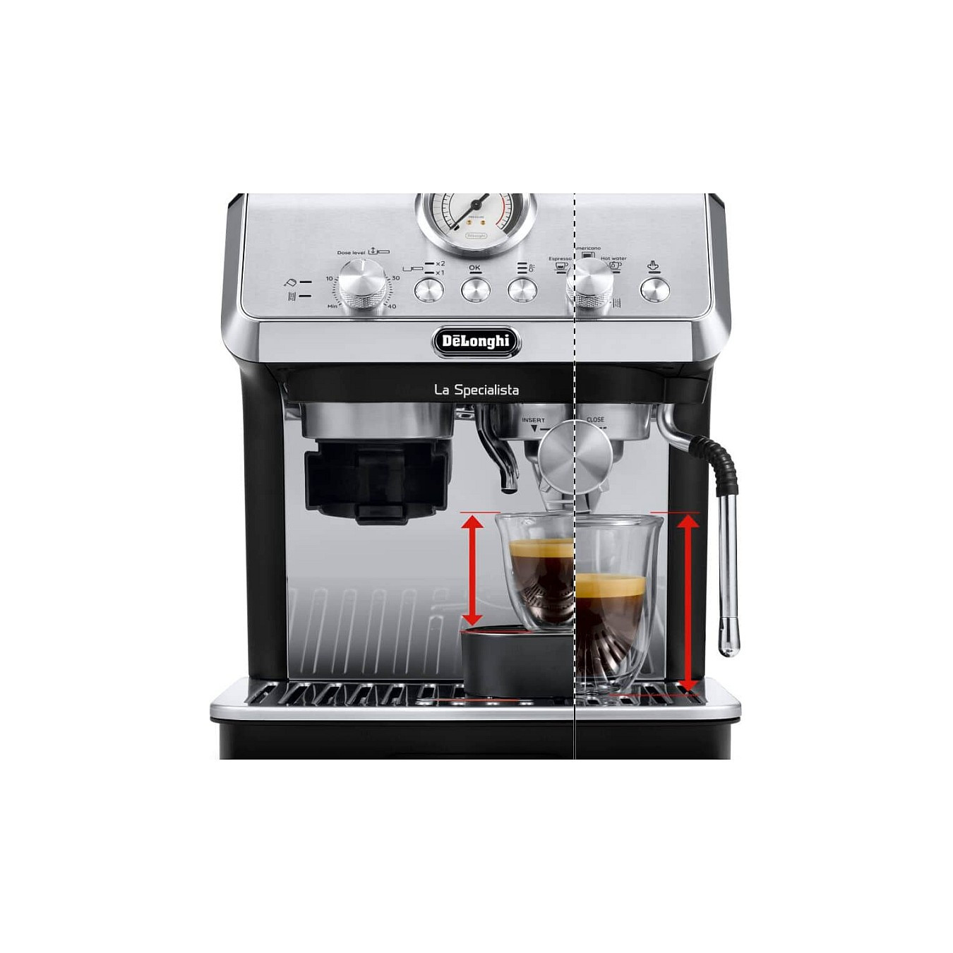 DeLonghi Kaffeemaschine La Specialista Arte schwarz — Buy in Cyprus with Fast Delivery