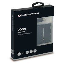 CONCEPTRONIC 3-1 Dock USB-C- to HDMI USB-A 60WPD 15cm sw — Buy in Cyprus with Fast Delivery