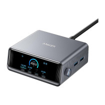 ANKER Prime Charger 250W USB-C Ladegert 6 Ports GaNPrime 2.26Z LCD-Display Smart Control Regler
