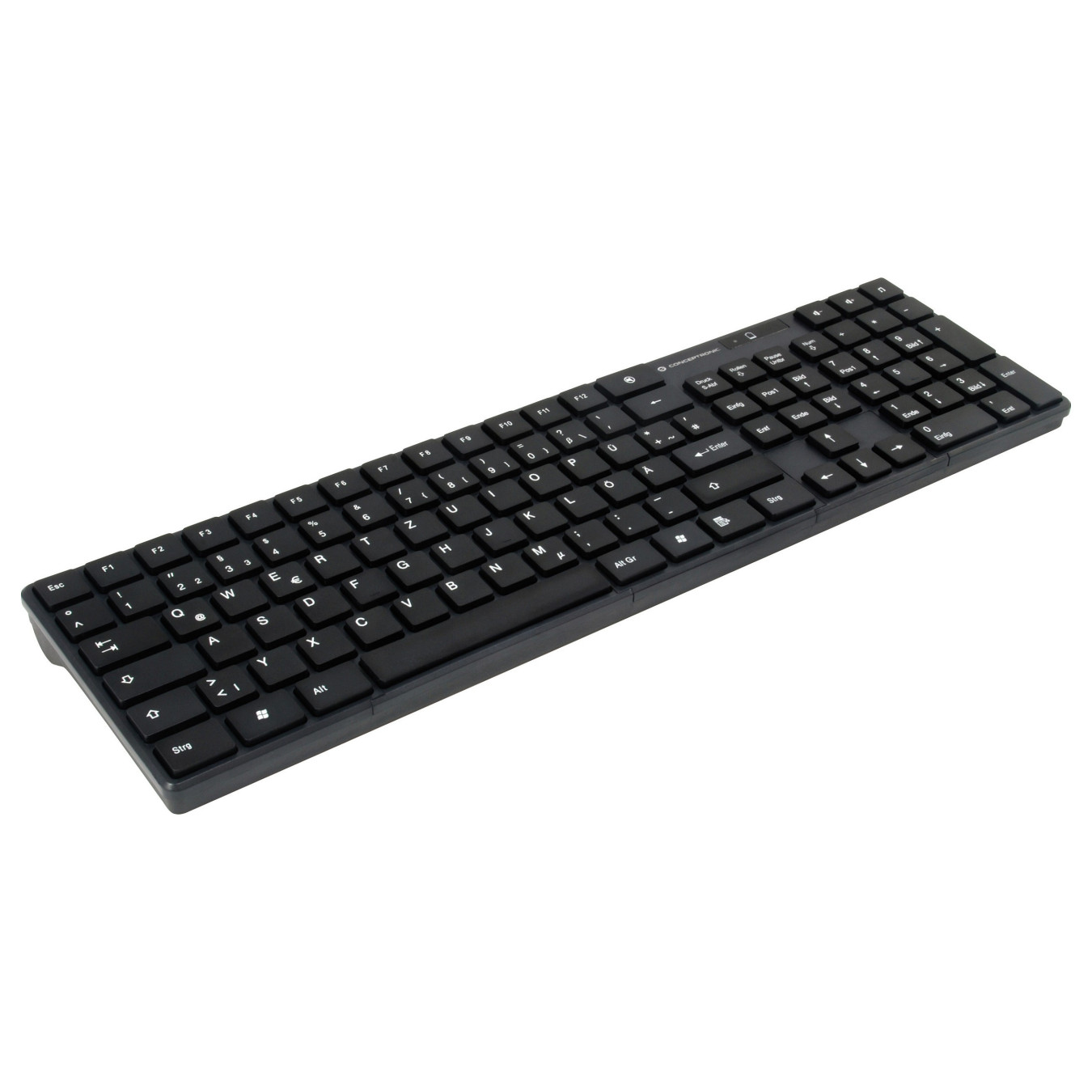 CONCEPTRONIC Wireless Tastatur + Maus.Layout deutsch schwarz — Buy in Cyprus with Fast Delivery