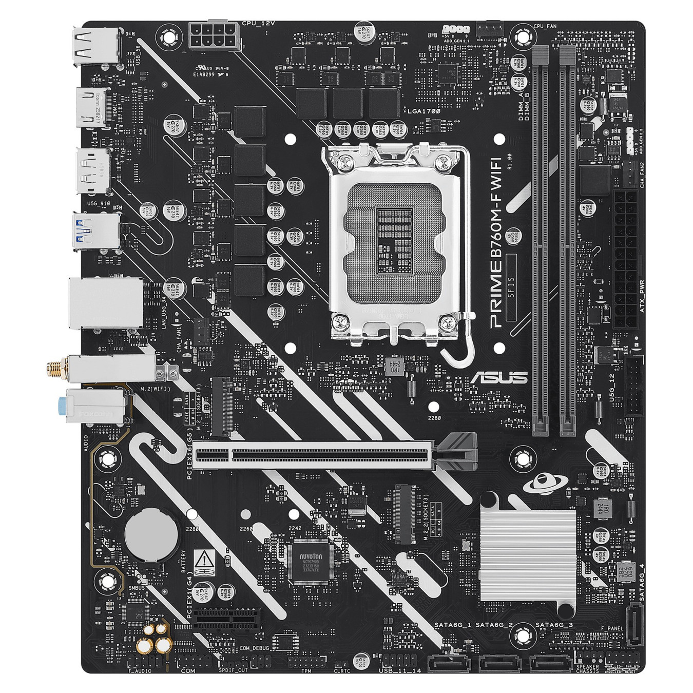 MB ASUS PRIME B760M-F WIFI — Buy in Cyprus with Fast Delivery