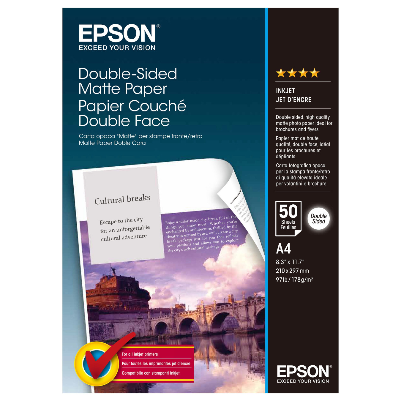 Epson C13S041569 A4 Fotopapier — Buy in Cyprus with Fast Delivery