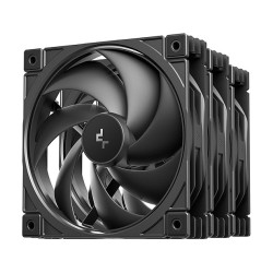 DeepCool FD12 V2 120mm PWM Case Fan Black (4-Pack) — Buy in Cyprus with Fast Delivery