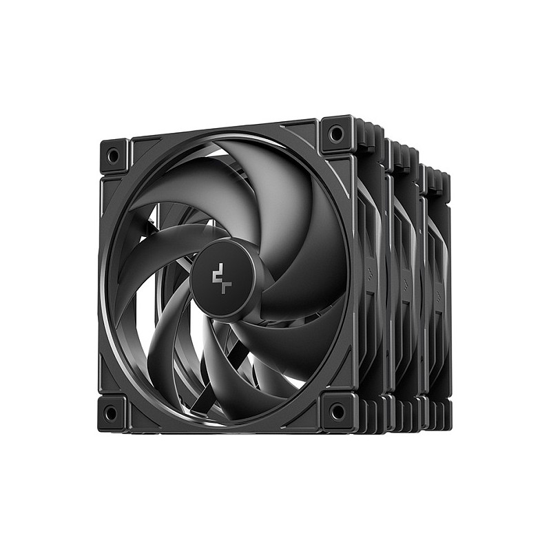 DeepCool FD12 V2 120mm PWM Case Fan Black (4-Pack) — Buy in Cyprus with Fast Delivery