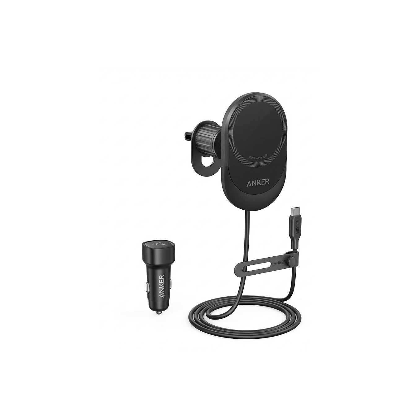 MagGo Magnetic Wireless Car Charger 15W. Black — Buy in Cyprus with Fast Delivery