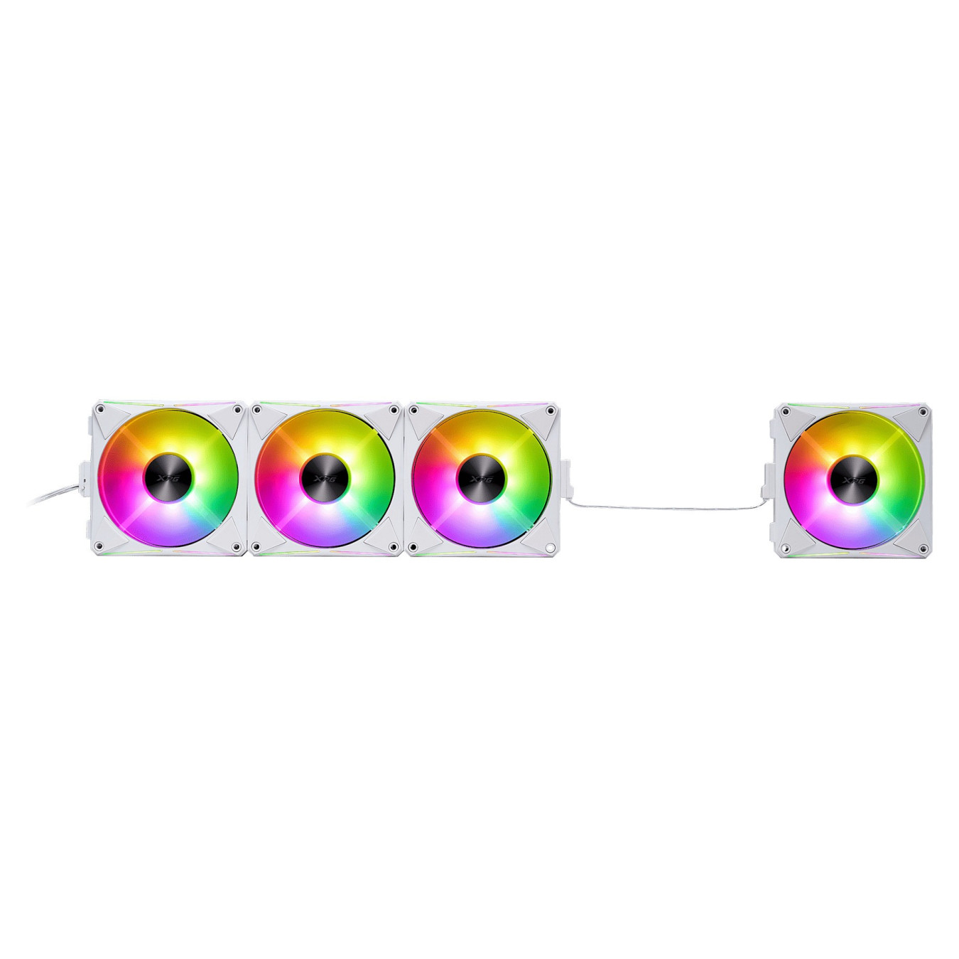 K COOLER XPG Hurricane MAG 120 ARGB PWM Lüfter 120mm weiß 4er Pack — Buy in Cyprus with Fast Delivery
