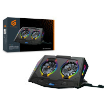 CONCEPTRONIC 2-Fan USB-A2.0 Laptop-Kühlpad 40Kg RGB 17' sw — Buy in Cyprus with Fast Delivery