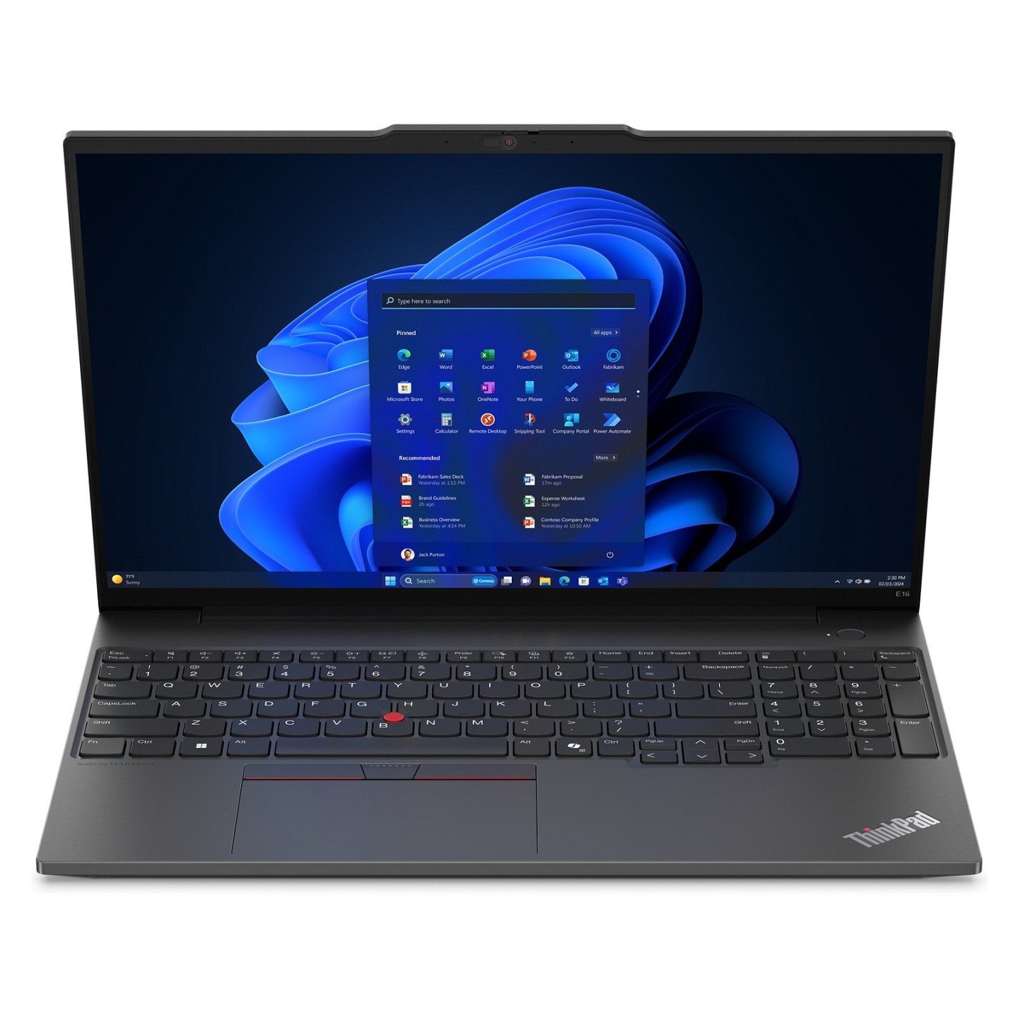 Lenovo ThinkPad E16 G2 CU5 125H 16GB 512SSD W11Pro (Boxed) — Buy in Cyprus with Fast Delivery