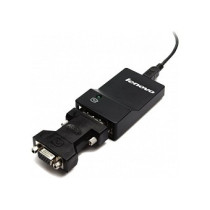 Lenovo USB 3.0 to DVI VGA Monitor Adapter - Adapter - Digital Daten. Digital Display Video 0.7 m - Schwarz